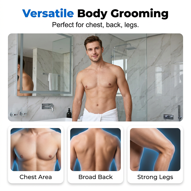 Crème dépilatoire pour hommes - Peau Lisse, Sans Irritation